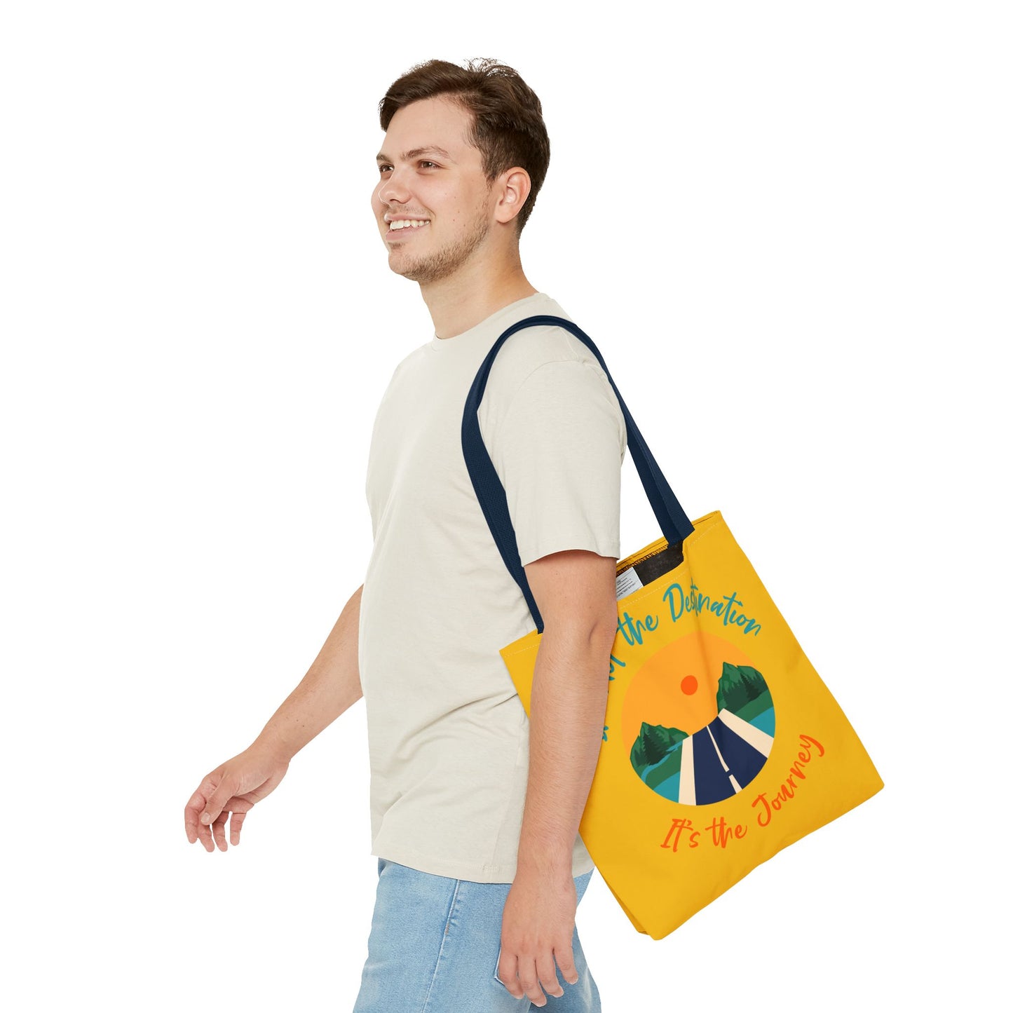 It's the Journey, Tote Bag