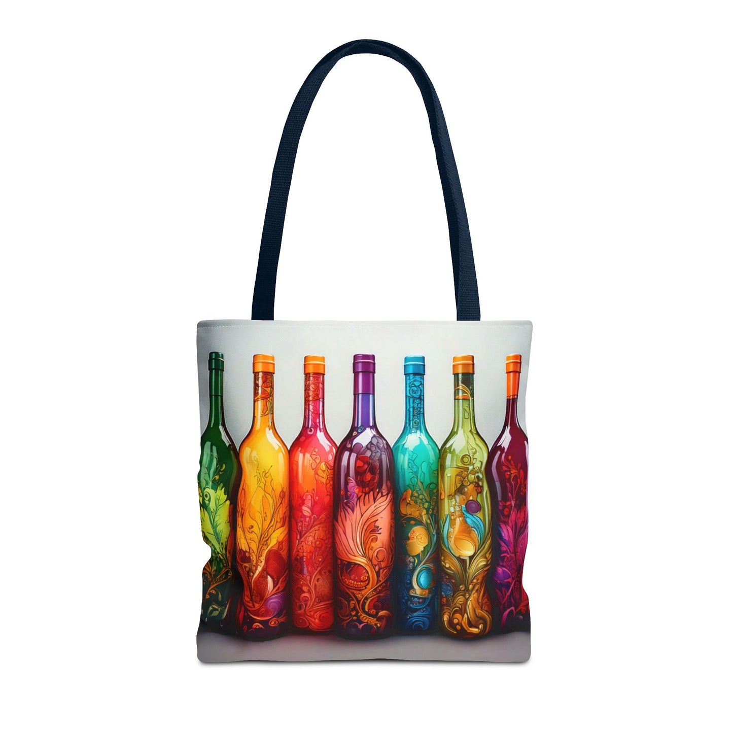 Wine Bottles, Tote Bag