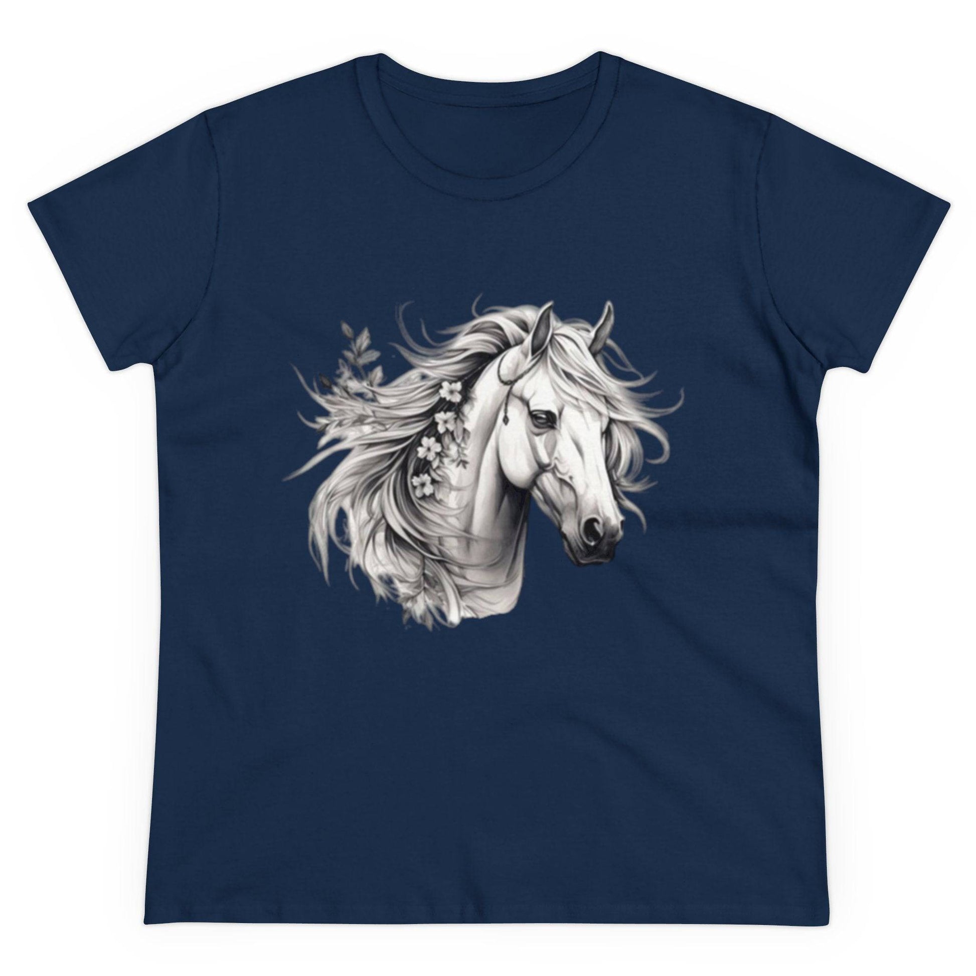 Horse Head, Women's Cotton Tee