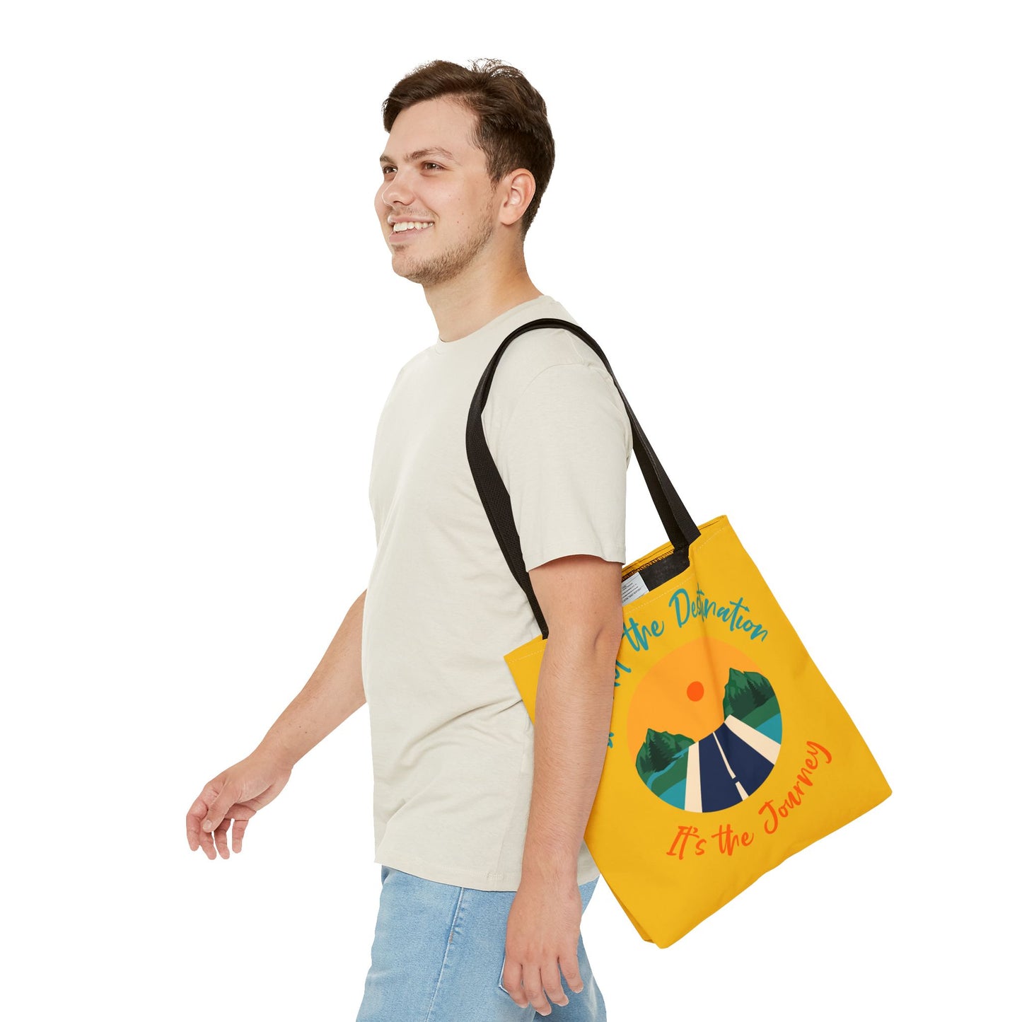 It's the Journey, Tote Bag