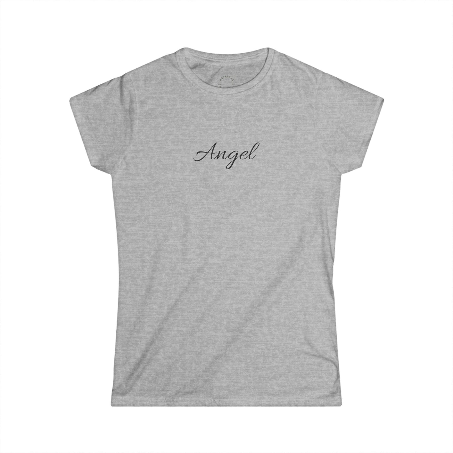 Women's Softstyle Tee, Angel Wings