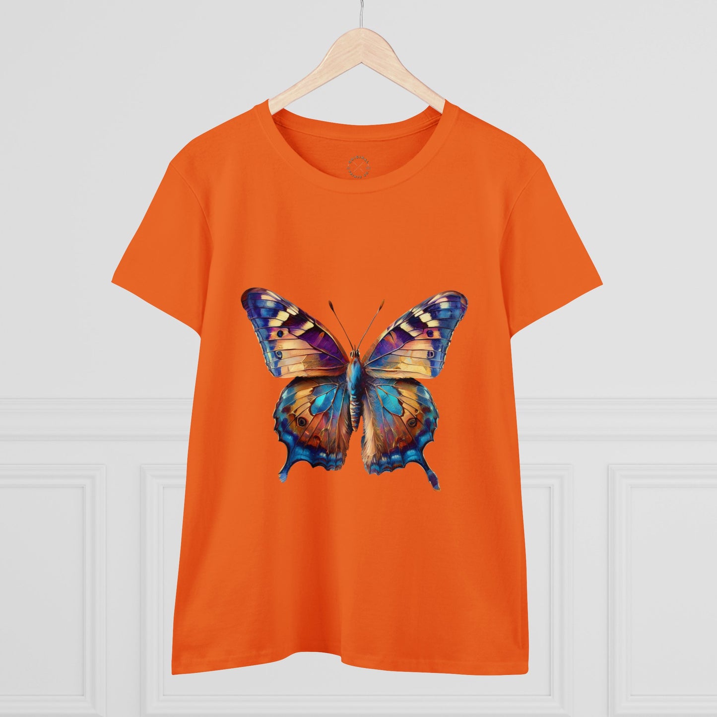 Women's Cotton Tee, Butterflies