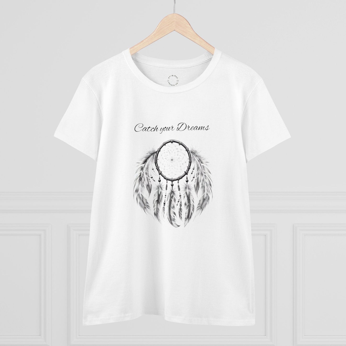 Women's Cotton Tee, Catch your Dreams