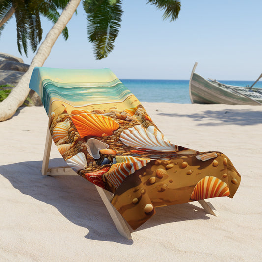 Shells on the Beach, Beach Towel