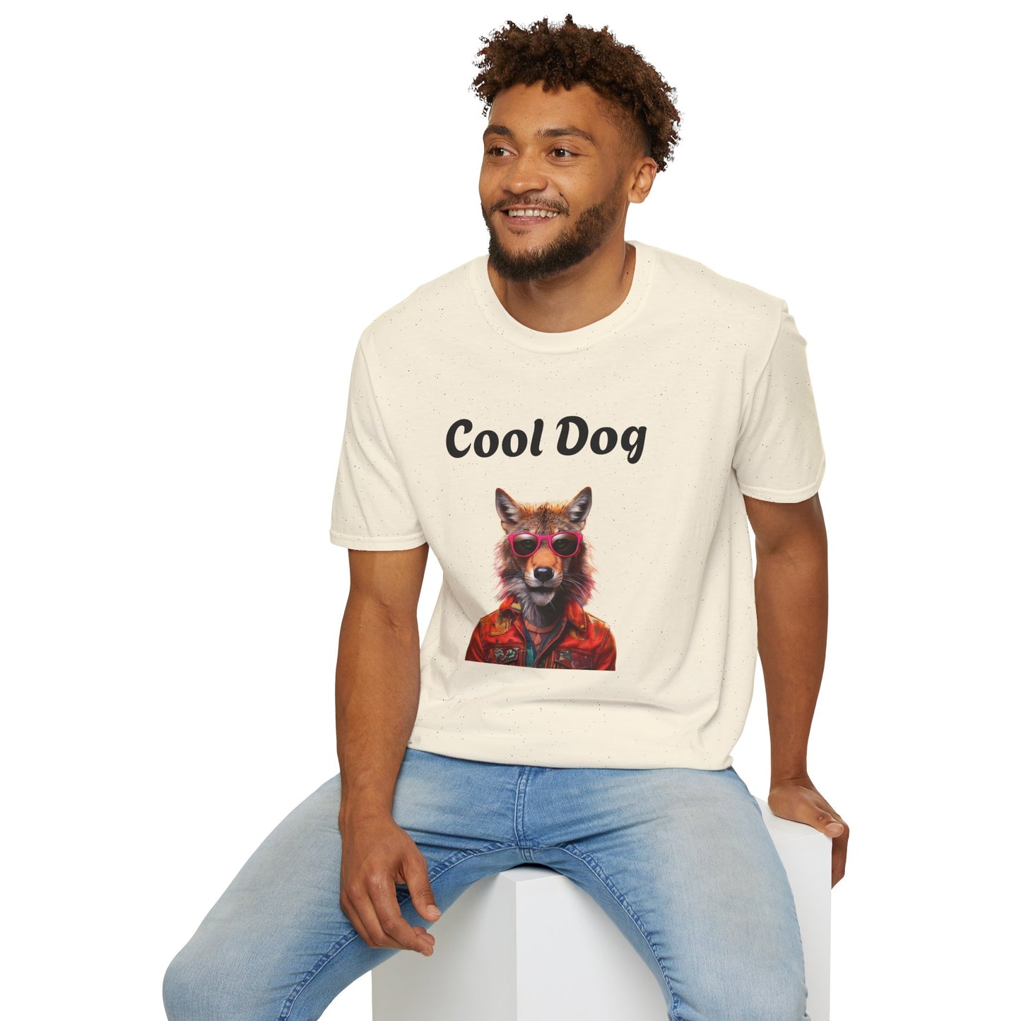 Cool Dog Graphic Unisex T-Shirt