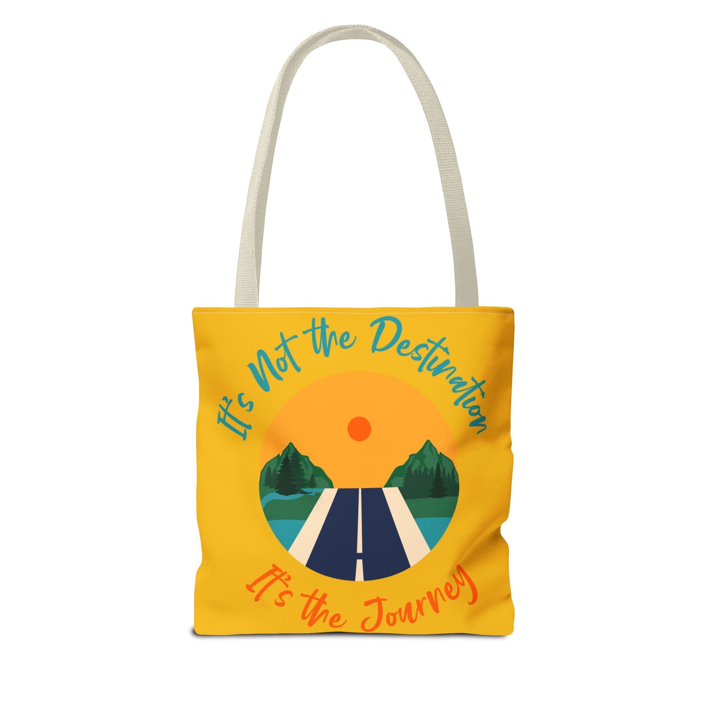 It's the Journey, Tote Bag