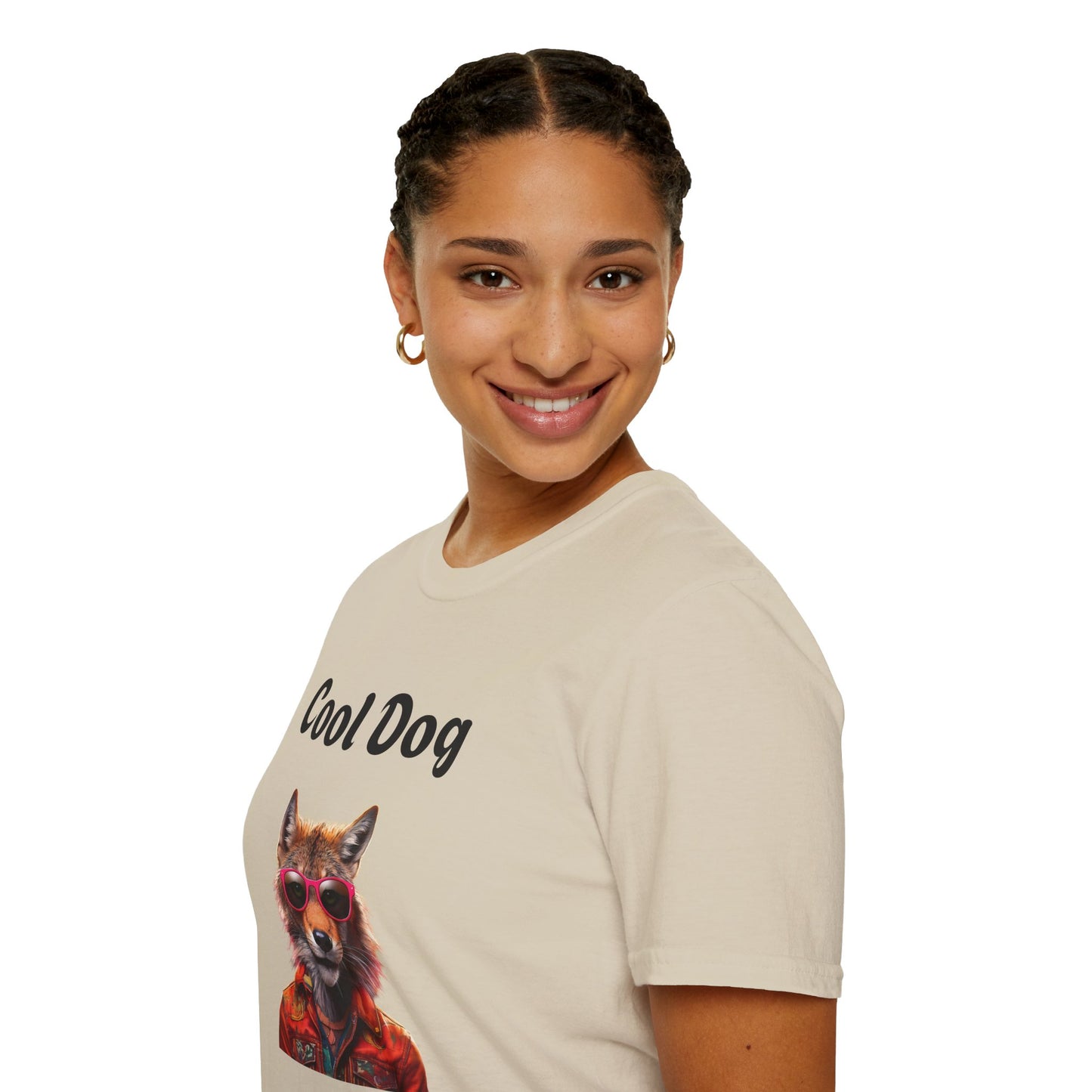 Cool Dog Graphic Unisex T-Shirt