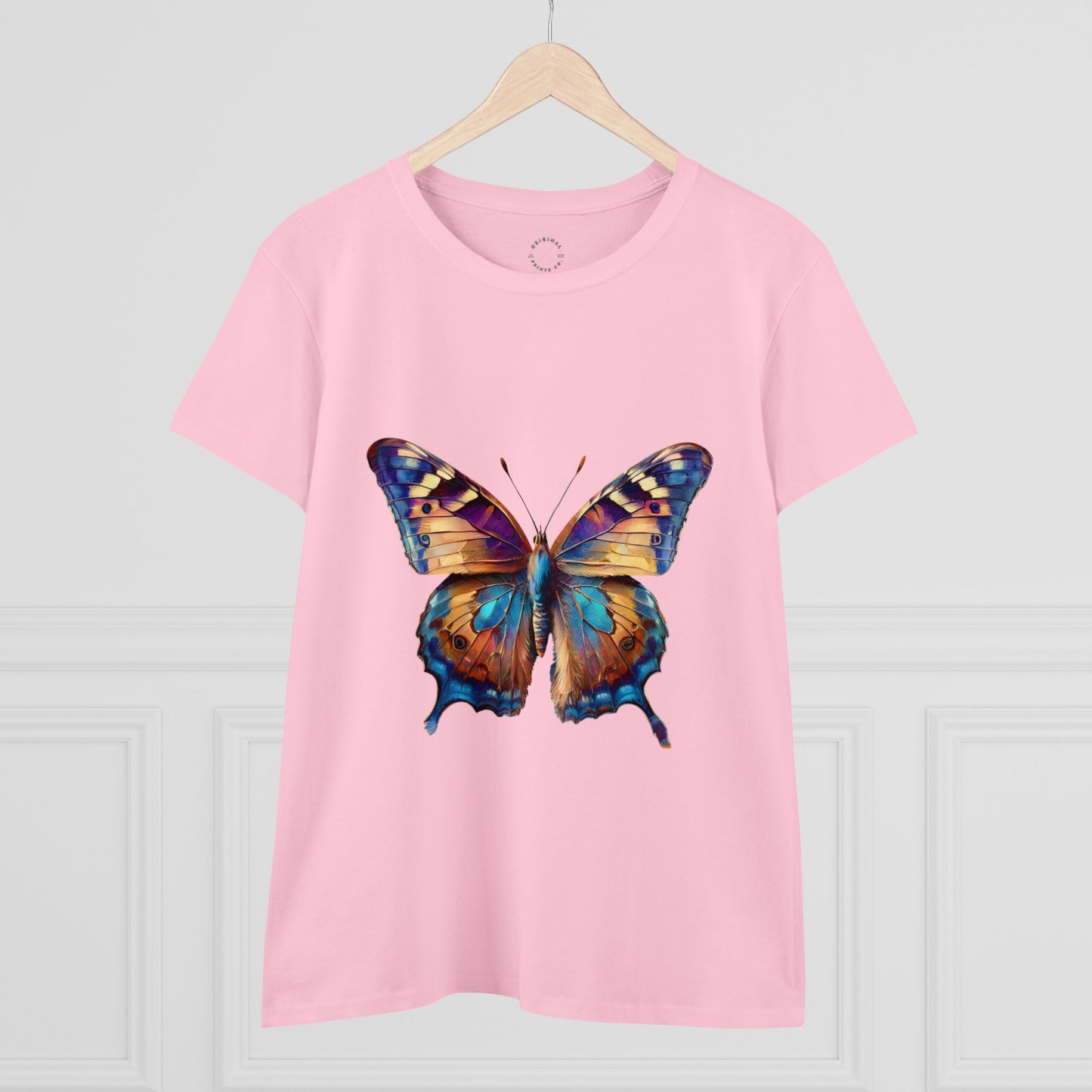 Women's Cotton Tee, Butterflies