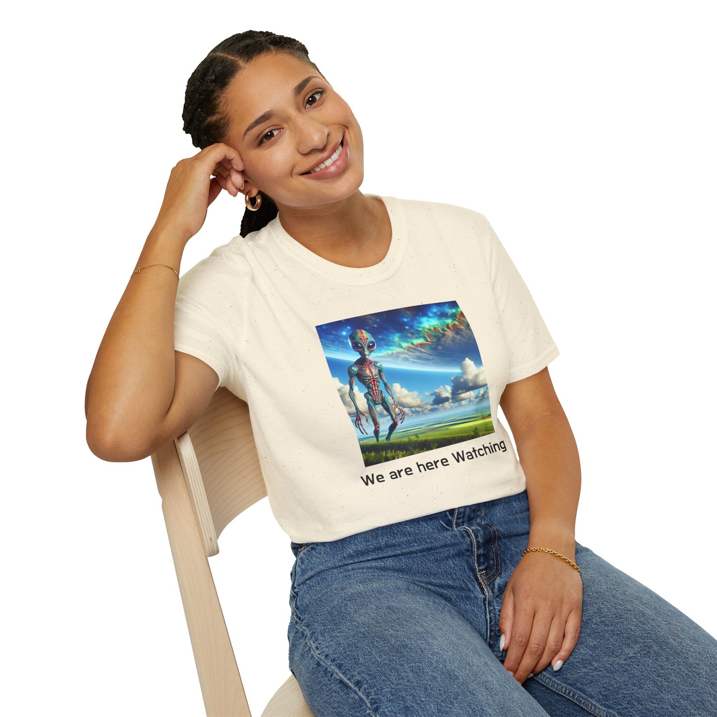 We are here Watching, Unisex T-Shirt