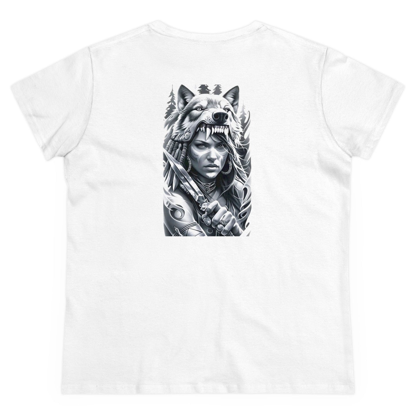 Warrior Princes, Women's Mid-weight Cotton Tee