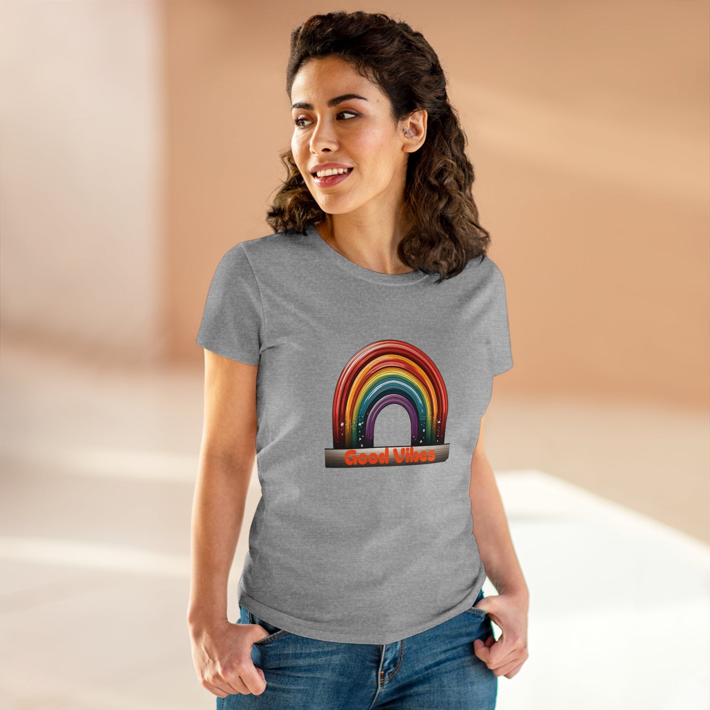 Good Vibes, Women's Cotton Tee