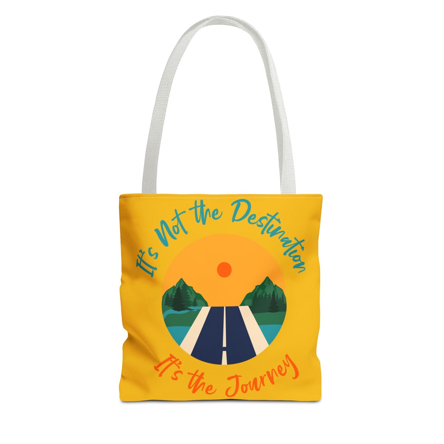 It's the Journey, Tote Bag