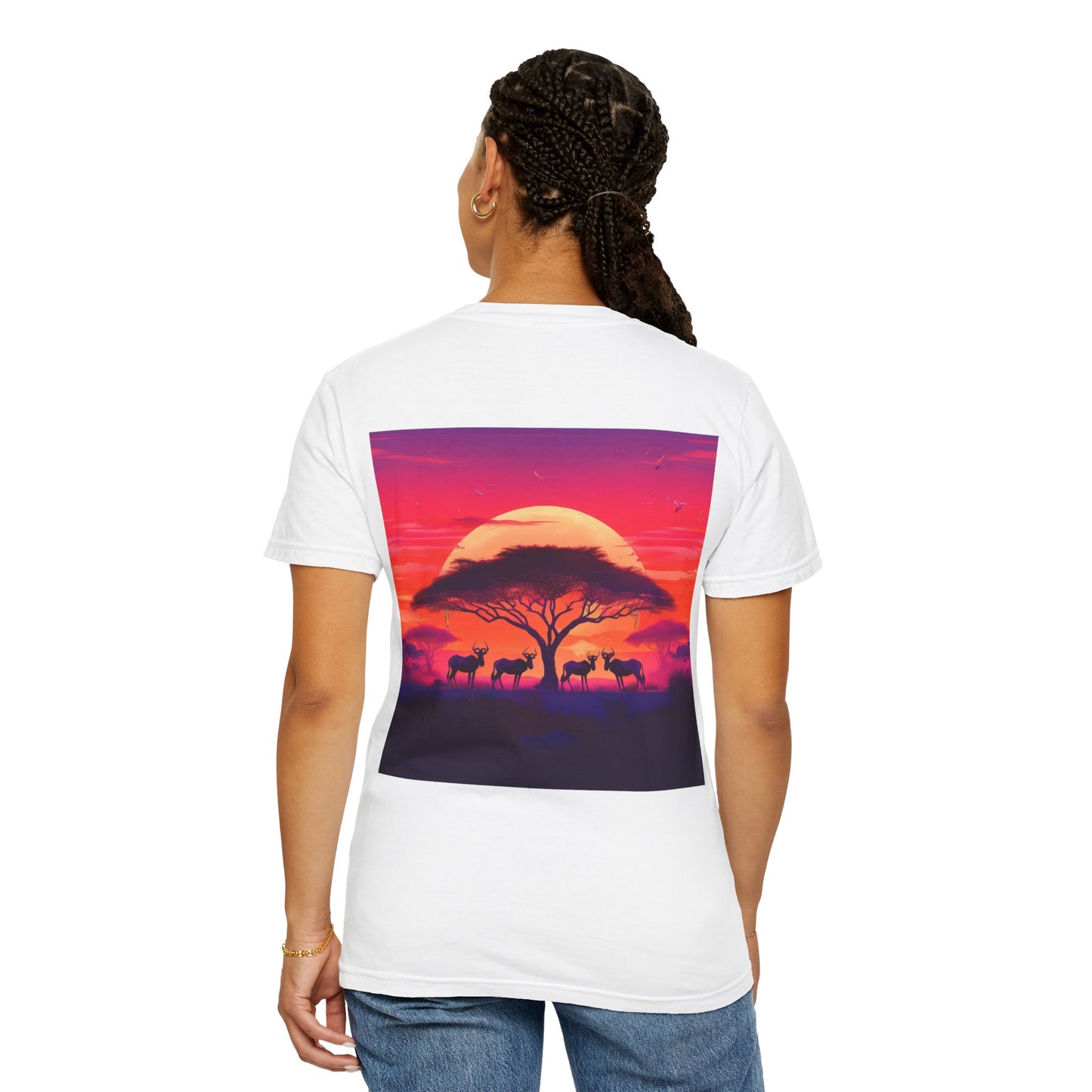 Safari Sunset, Unisex T-shirt