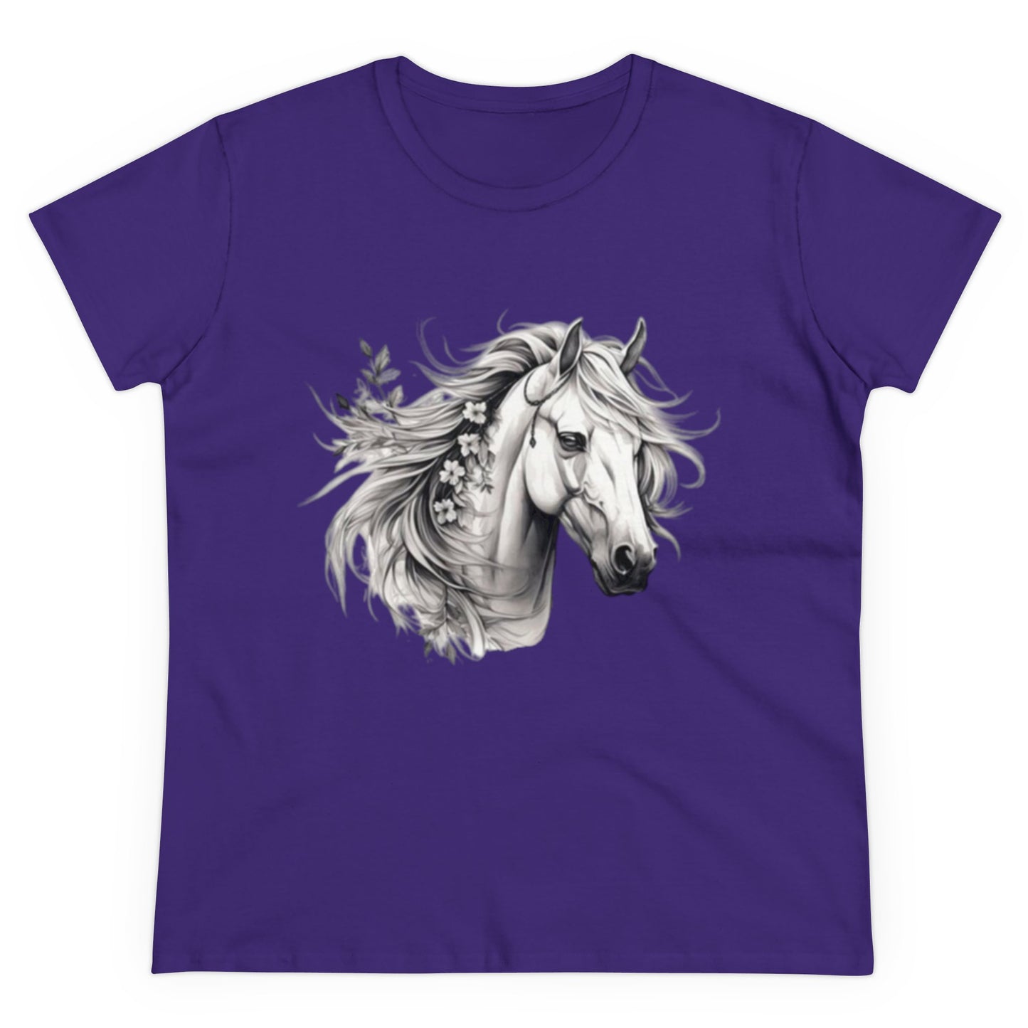 Horse Head, Women's Cotton Tee