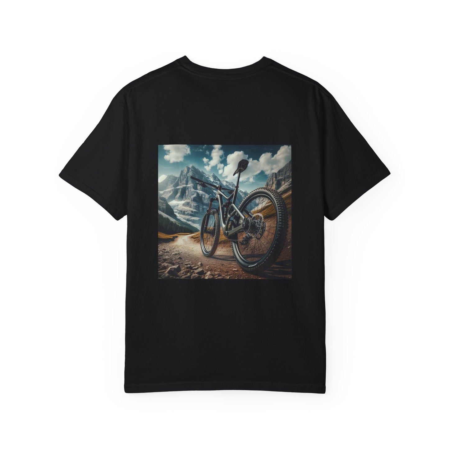 Mtn Biking, Unisex Garment-Dyed T-shirt