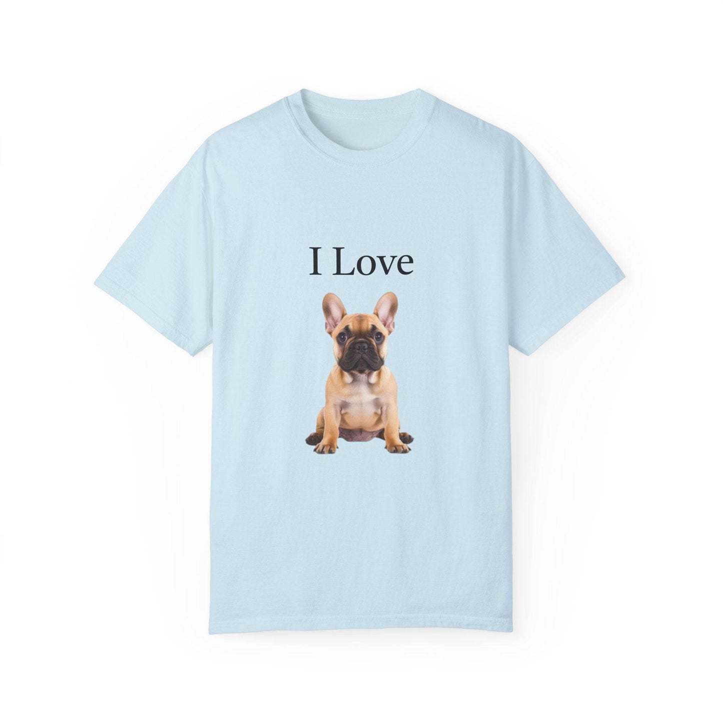 I Love, French BullDogs Unisex T-shirt