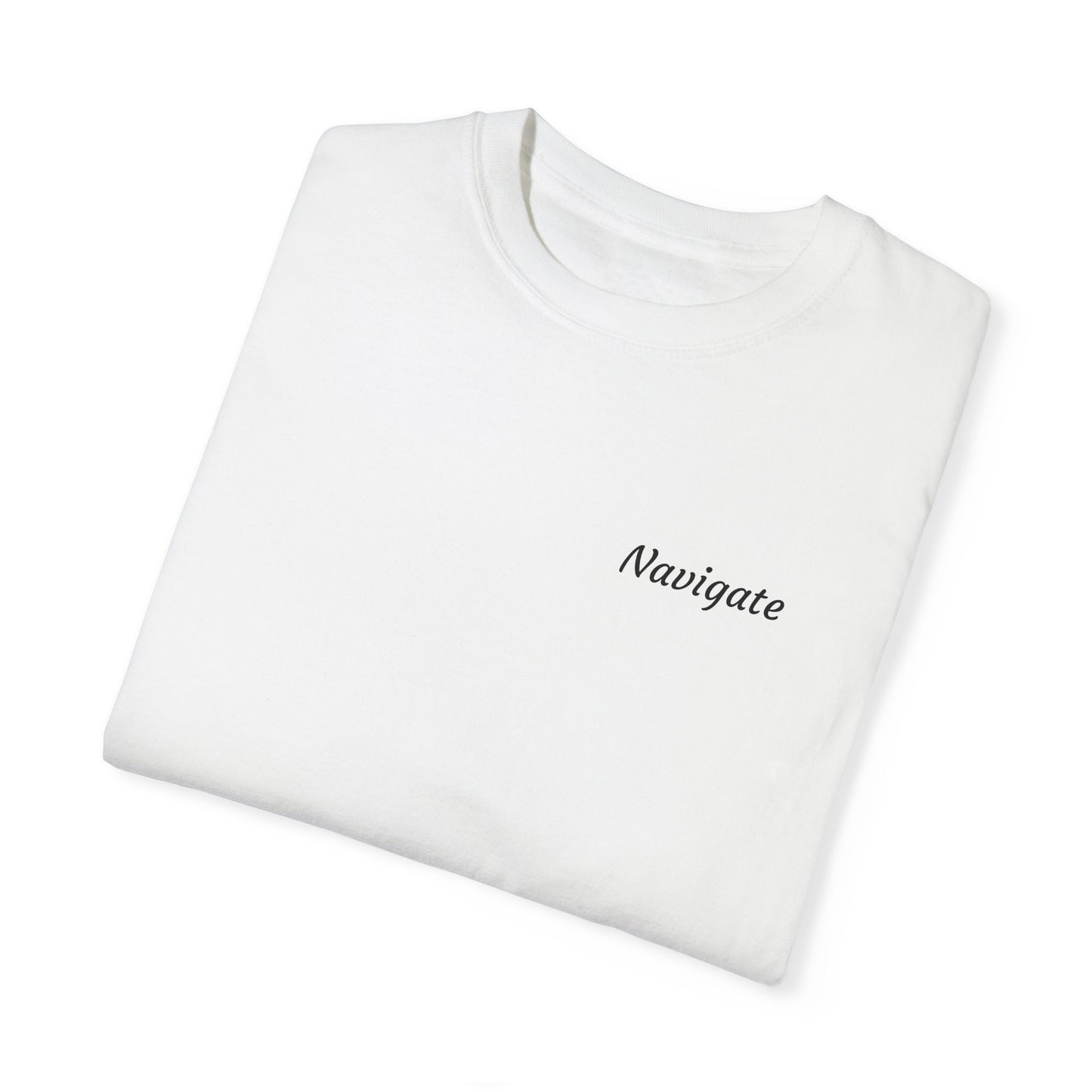 Navigate, Unisex Garment-Dyed T-shirt