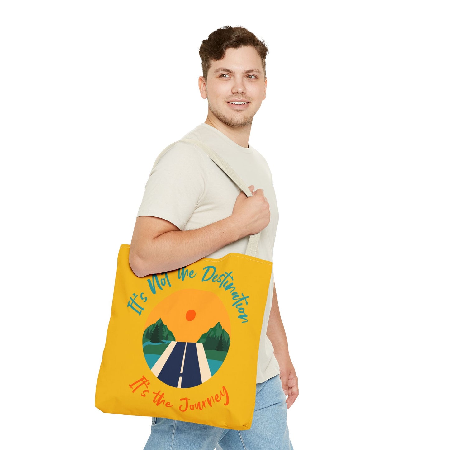 It's the Journey, Tote Bag