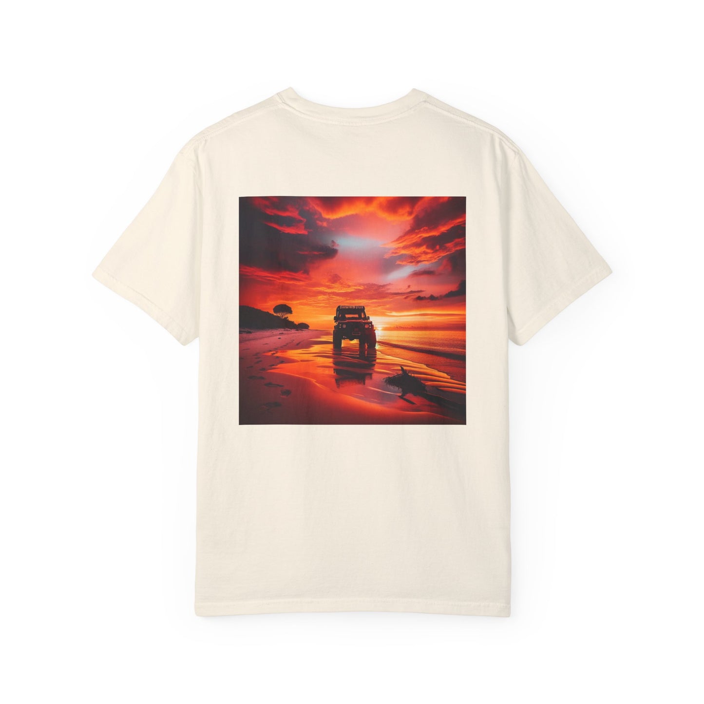 T-shirt. 4X4 Sunset, Unisex