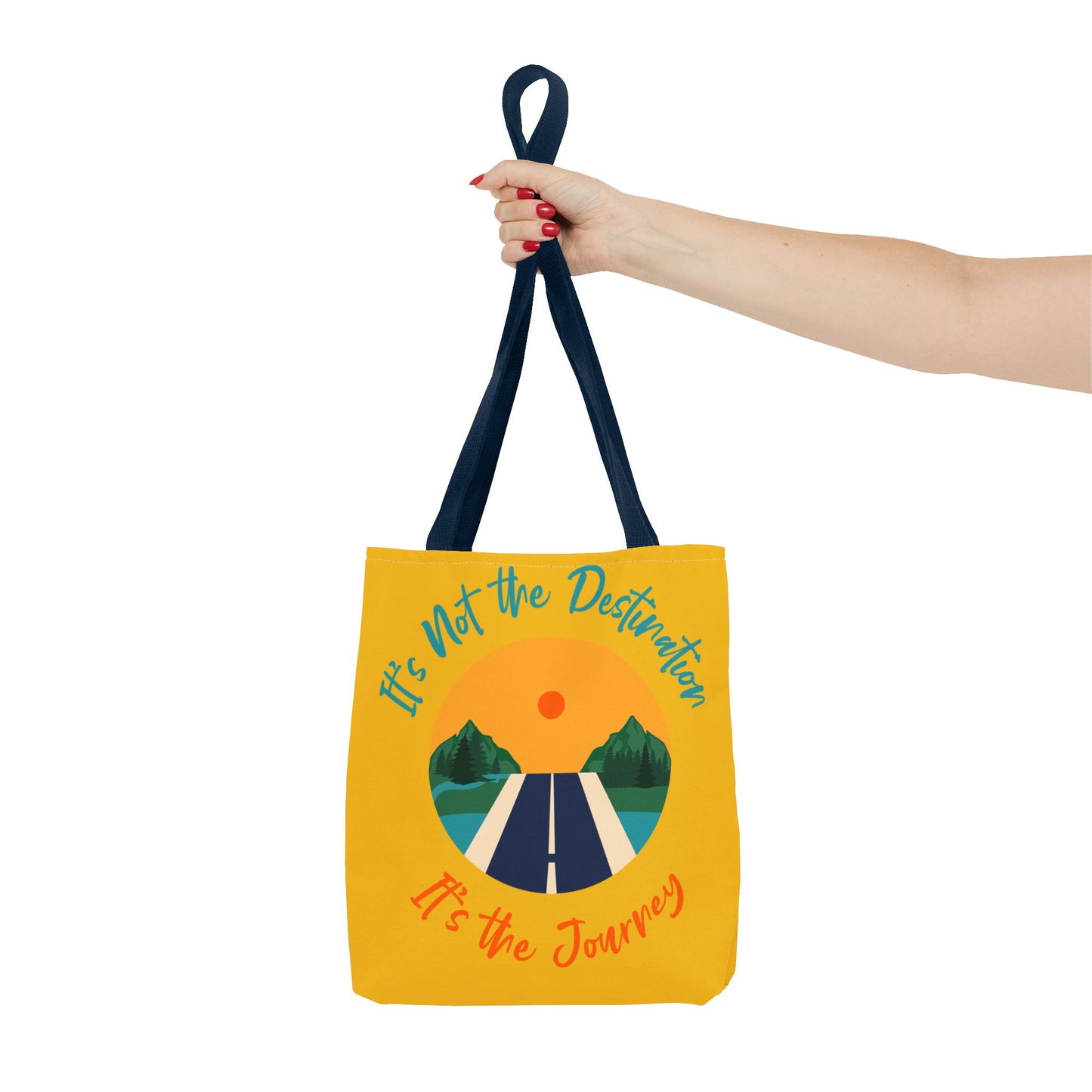 It's the Journey, Tote Bag