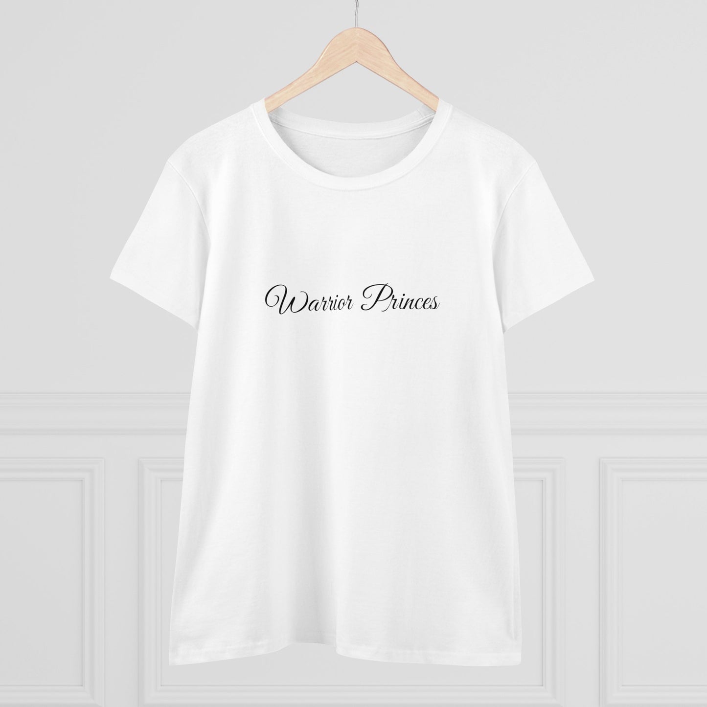 Warrior Princes, Women's Mid-weight Cotton Tee