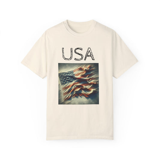 USA Flag, Unisex T-shirt