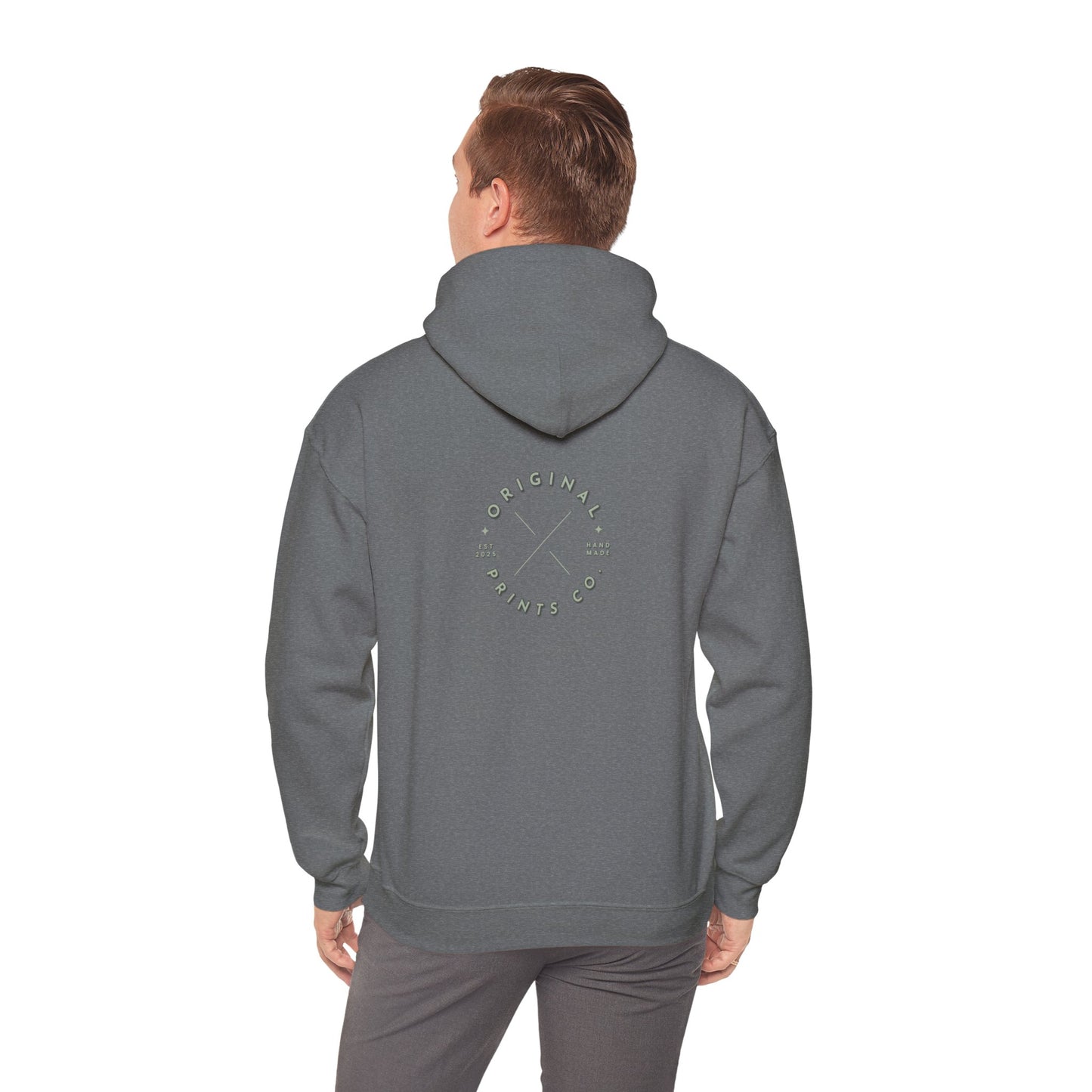 Original Prints Co Logo, Unisex Heavy Blend™ Hooded Sweatshirt