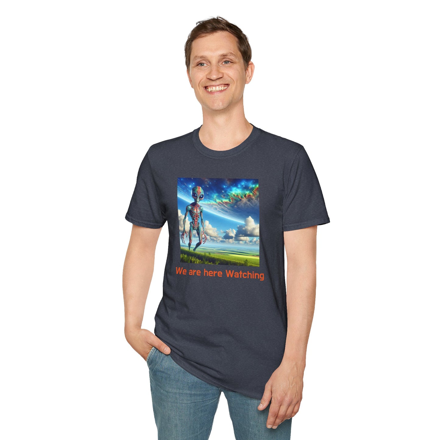 We are here Watching, Unisex T-Shirt