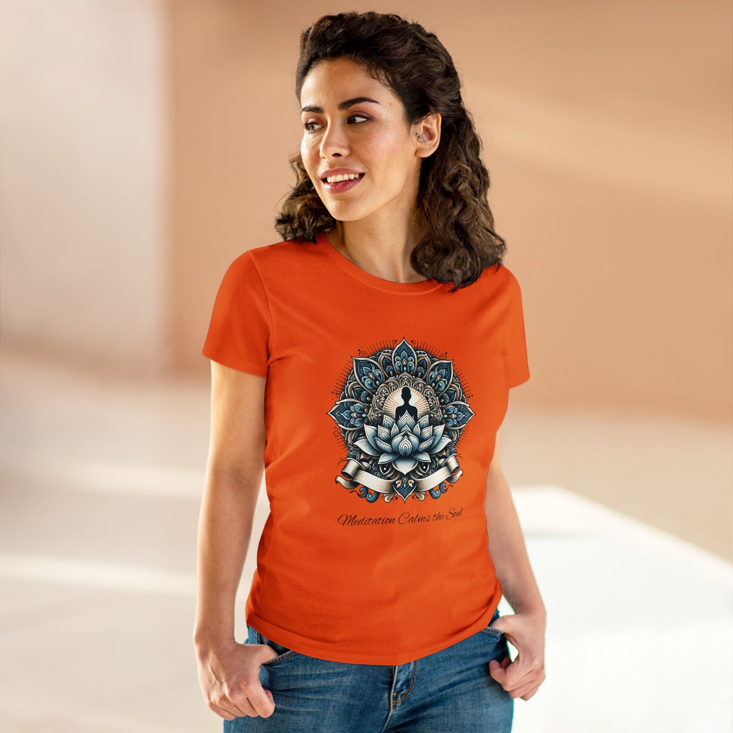 Meditation, Women's Cotton Tee