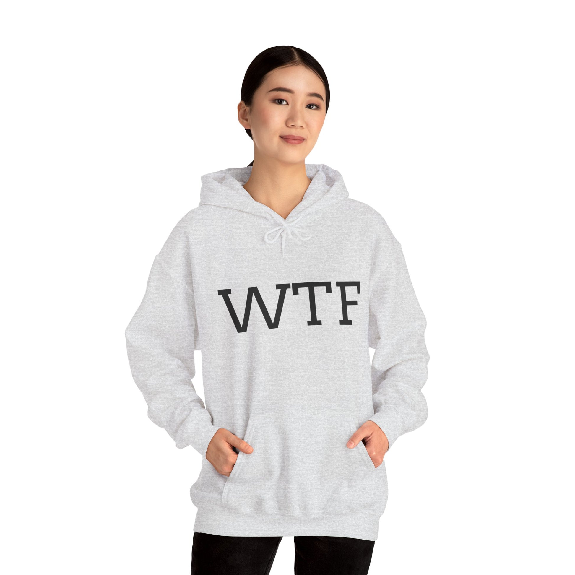 WTF, Unisex Heavy Blend™ Hooded Sweatshirt - Original Prints Co