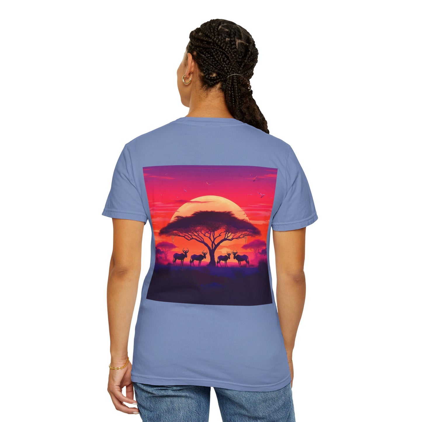 Safari Sunset, Unisex T-shirt