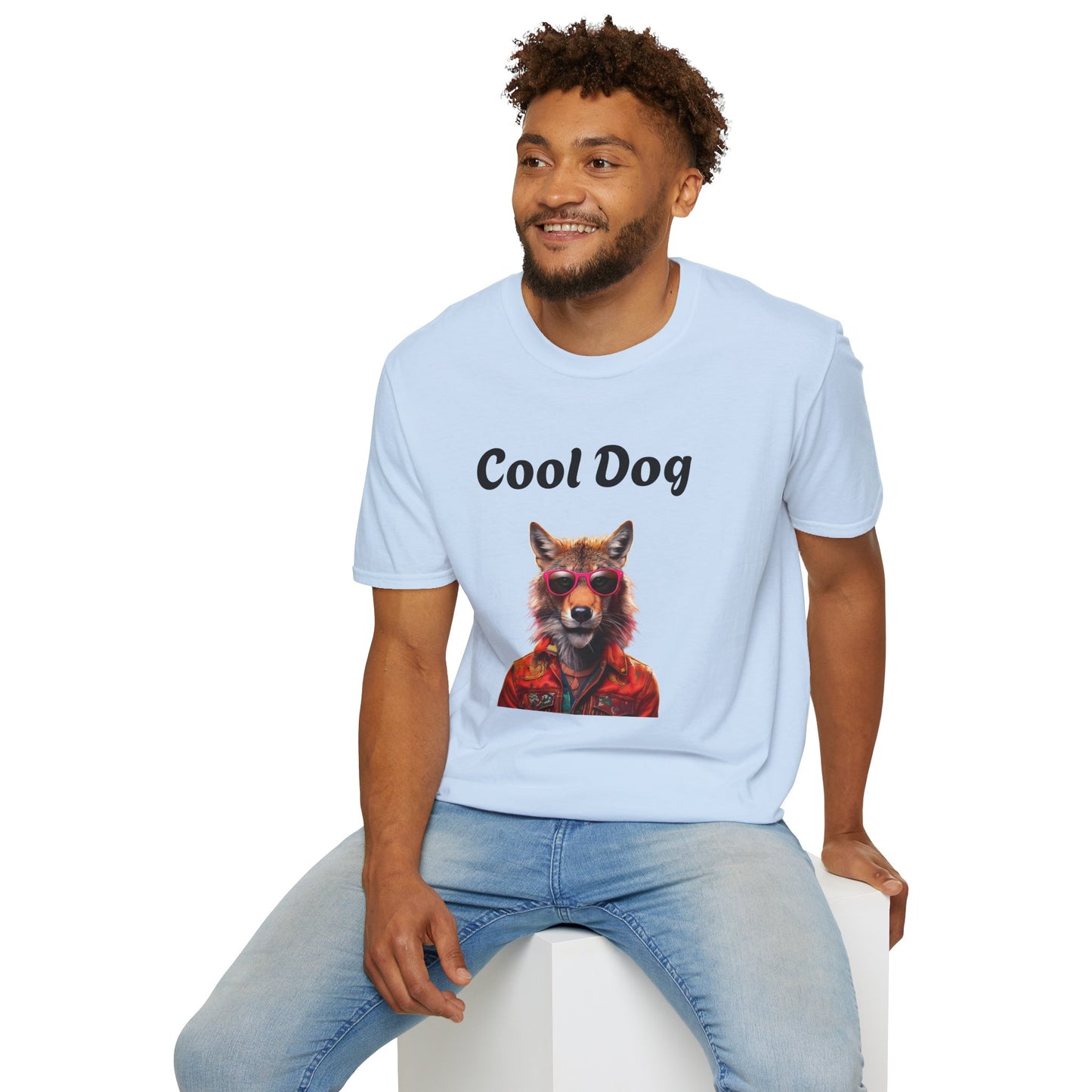 Cool Dog Graphic Unisex T-Shirt