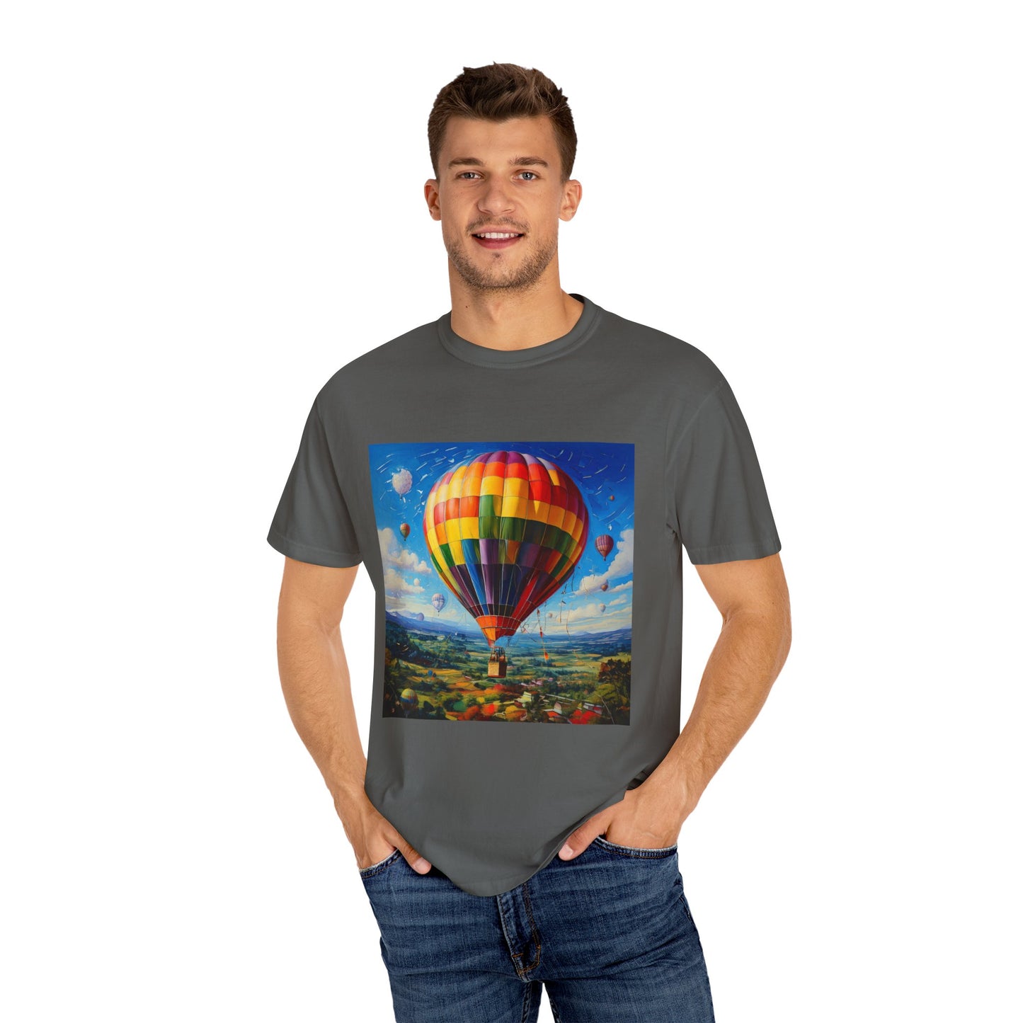 Hot Air Balloon, Unisex T-shirt