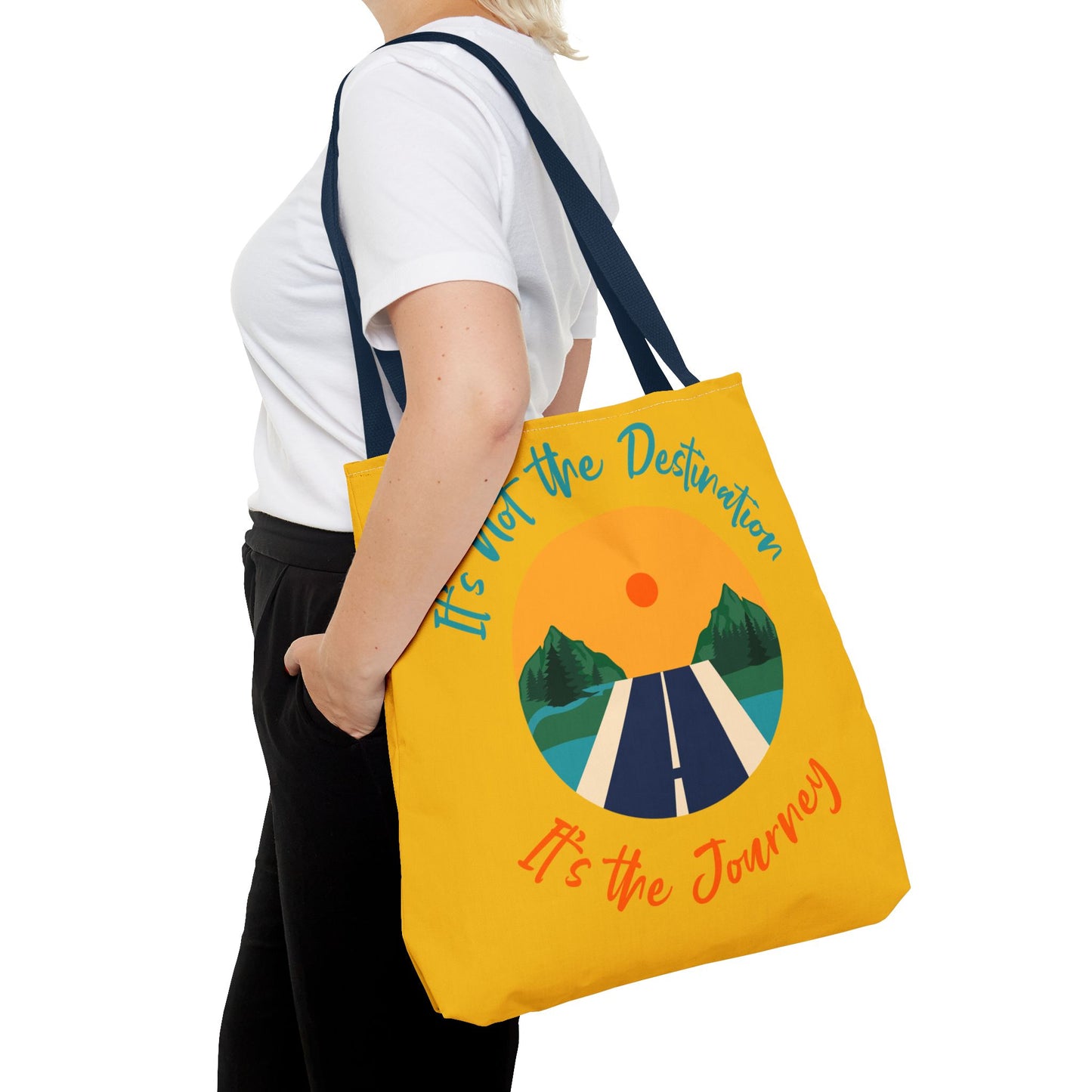 It's the Journey, Tote Bag