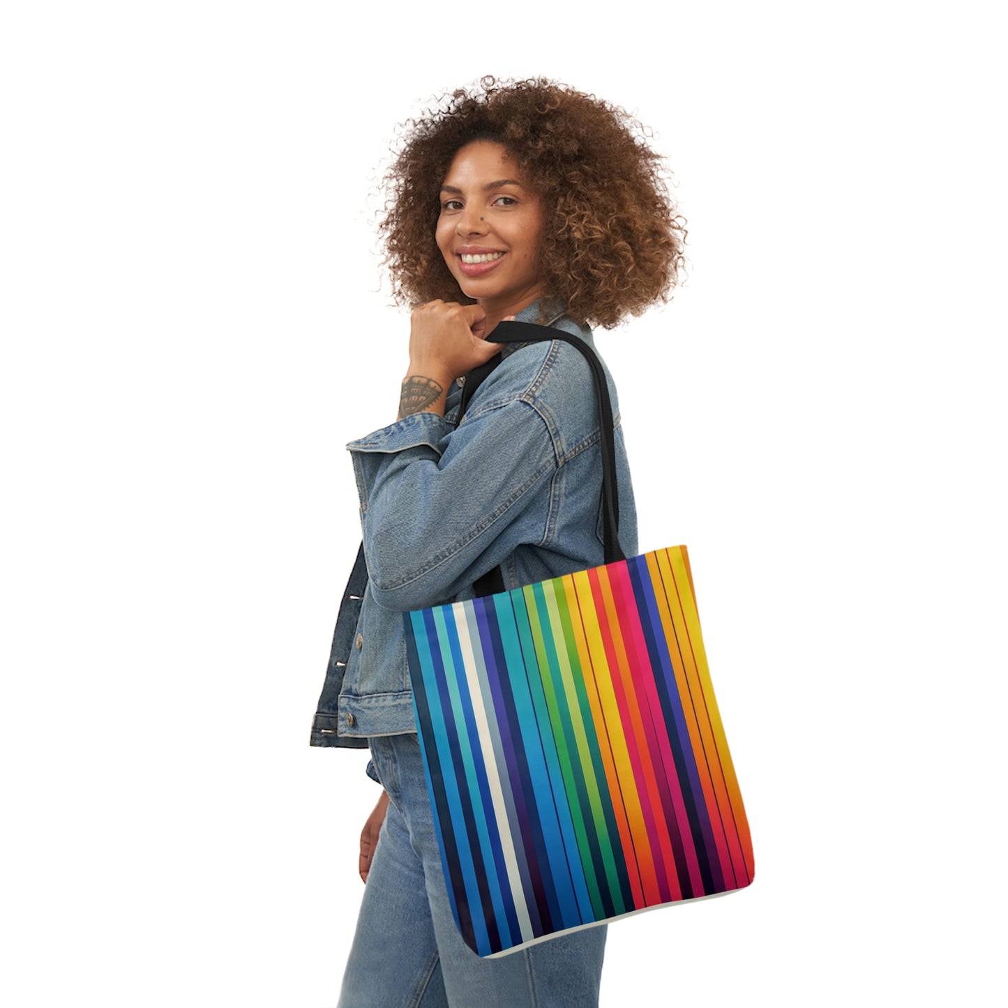 Stripes, Canvas Tote Bag