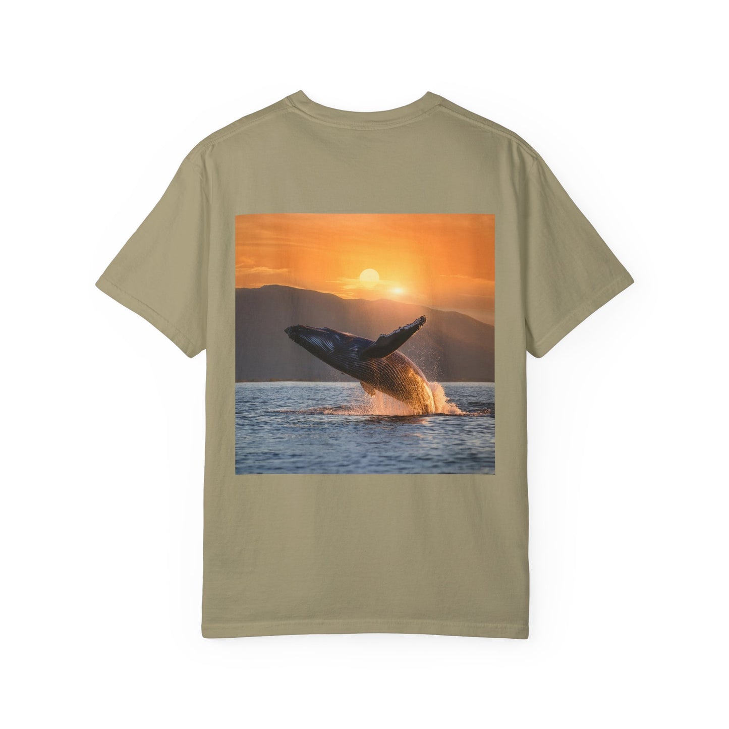 Lovin Life, Whale Print, Unisex T-shirt - Original Prints Co