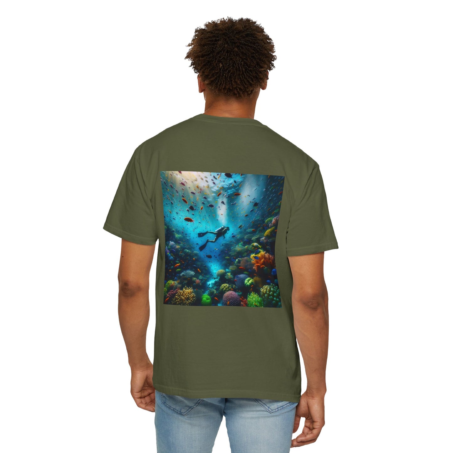 Scuba, with Print, Unisex T-shirt