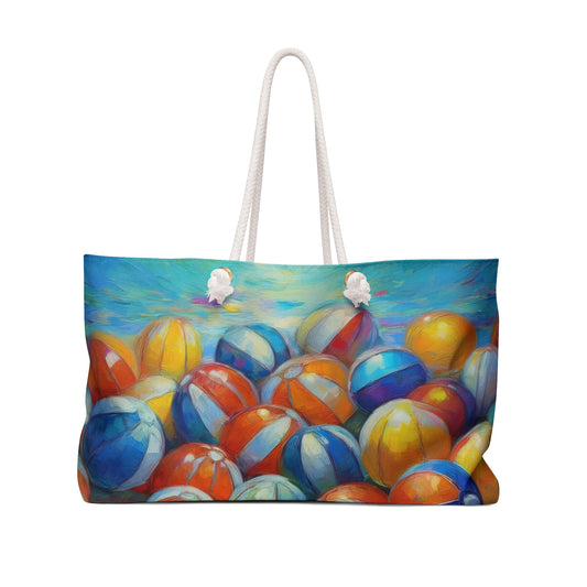 Weekender Bag, Beach Balls