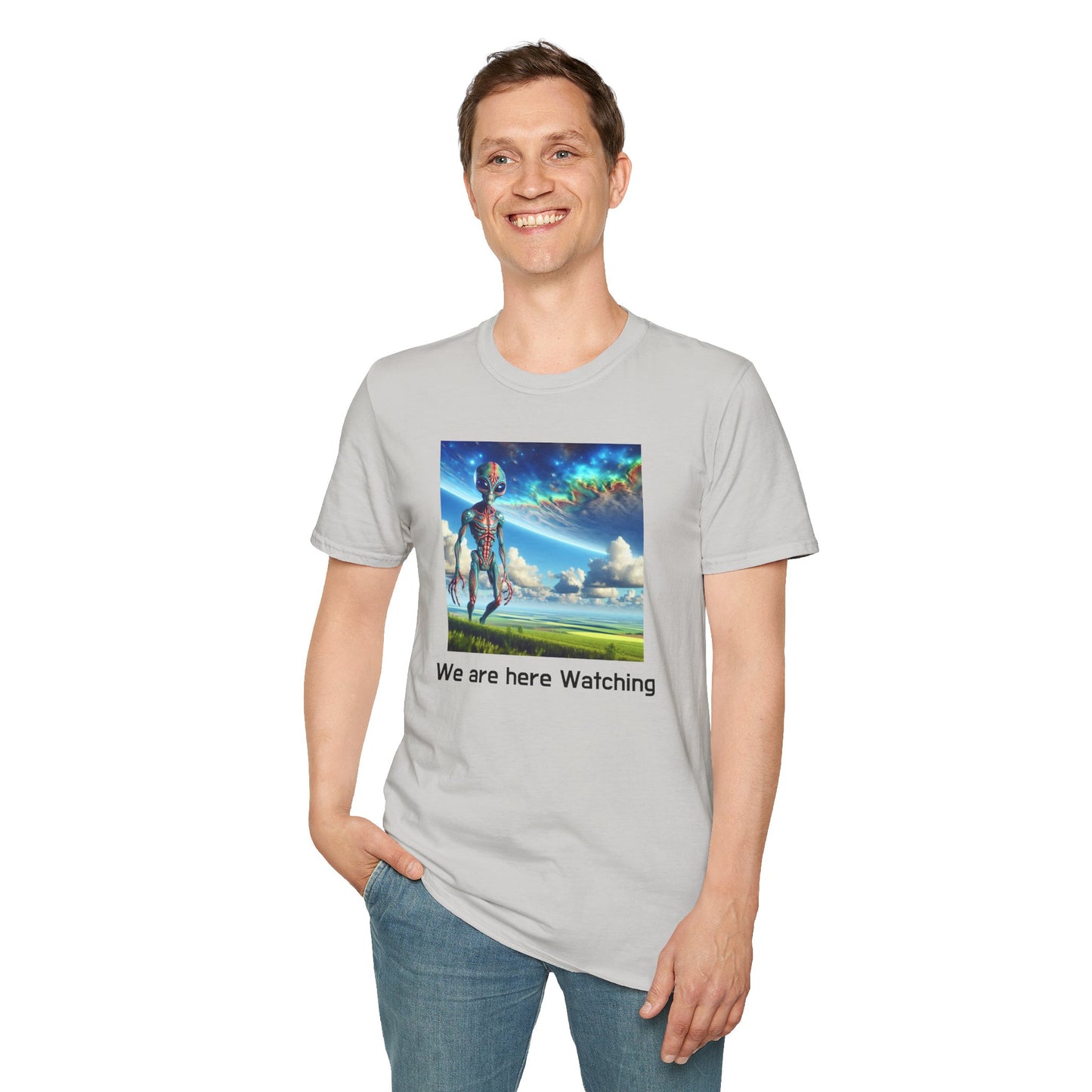 We are here Watching, Unisex T-Shirt