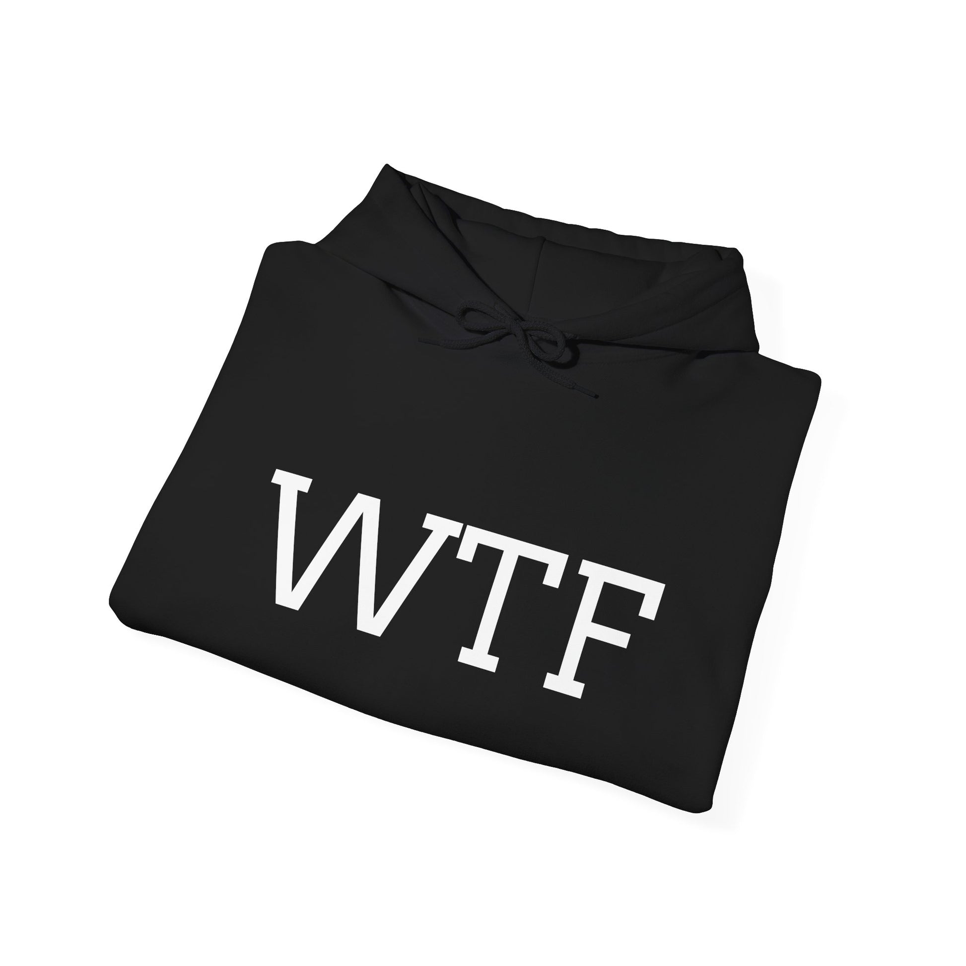 WTF, Unisex Heavy Blend™ Hooded Sweatshirt - Original Prints Co