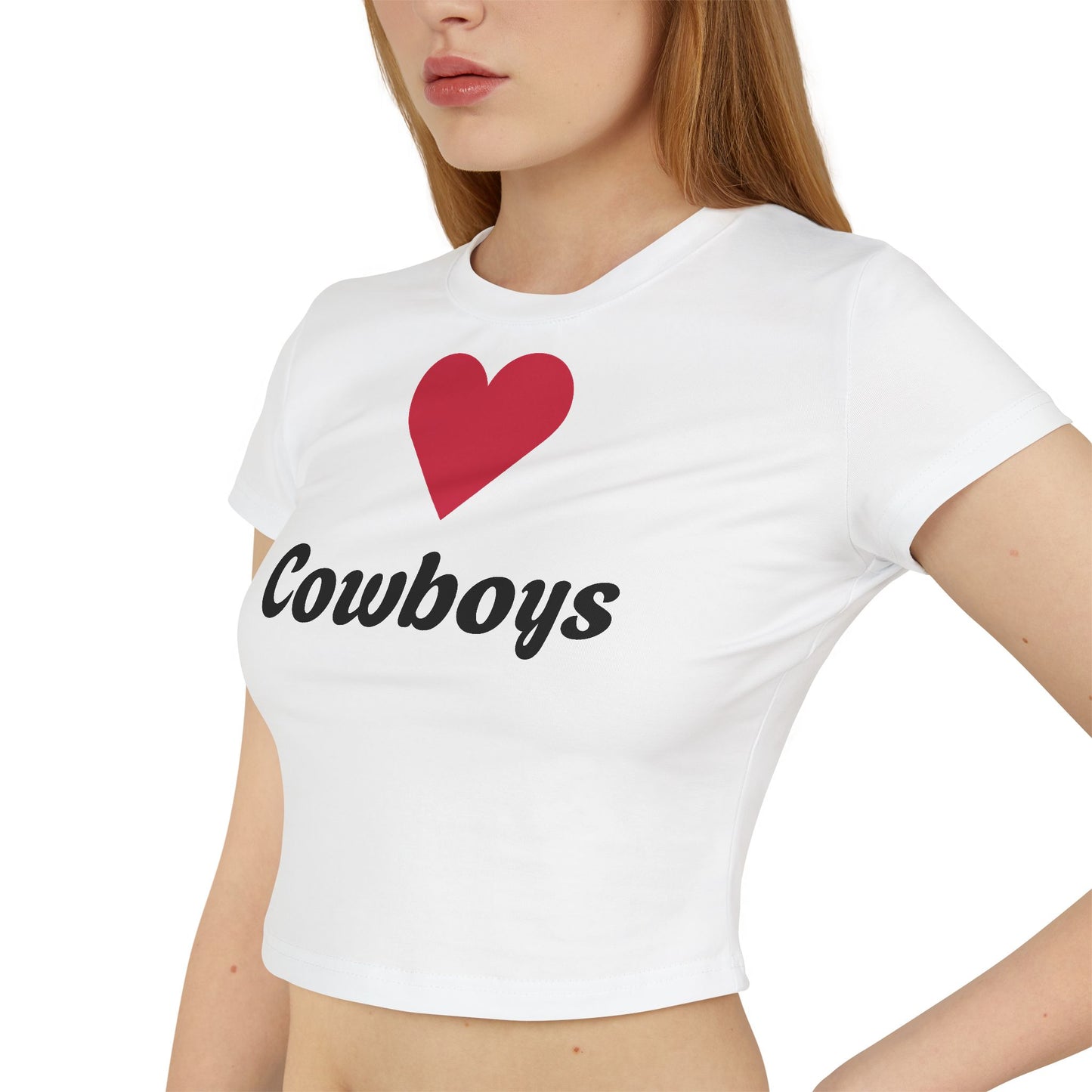 Love Cowboys, Women's Baby Tee