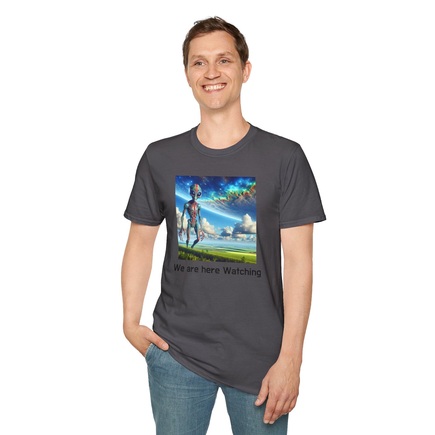 We are here Watching, Unisex T-Shirt