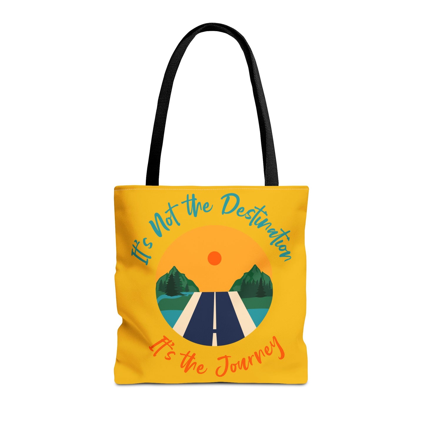 It's the Journey, Tote Bag