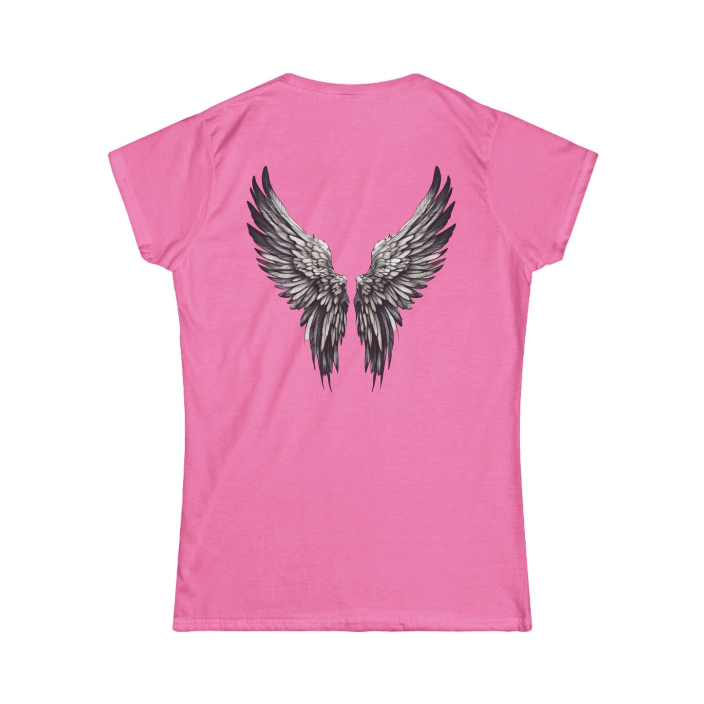 Women's Softstyle Tee, Angel Wings