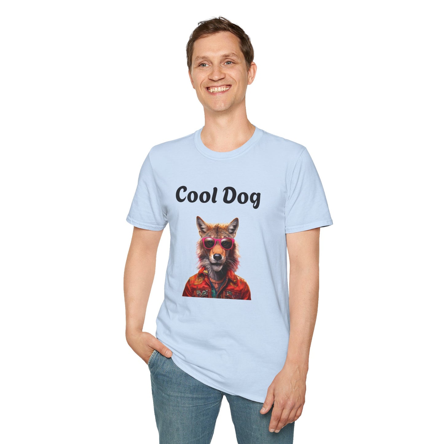 Cool Dog Graphic Unisex T-Shirt