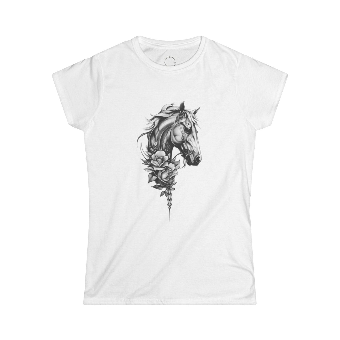 Horse Head, Women's Soft-style Tee