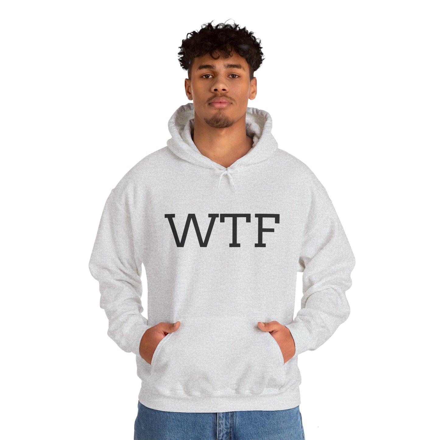 WTF, Unisex Hooded Sweatshirt