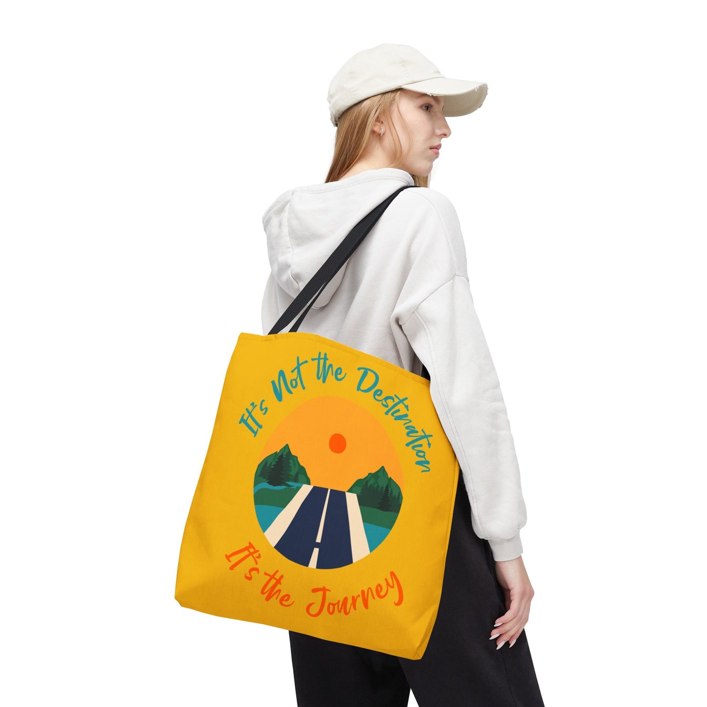 It's the Journey, Tote Bag