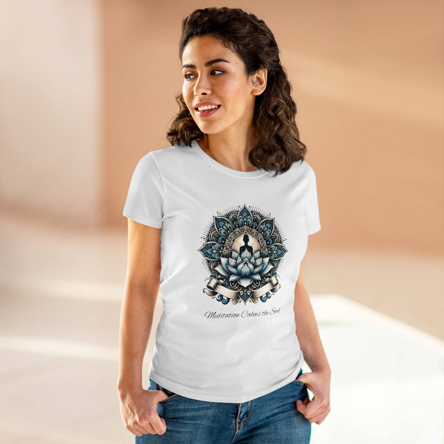 Meditation, Women's Cotton Tee