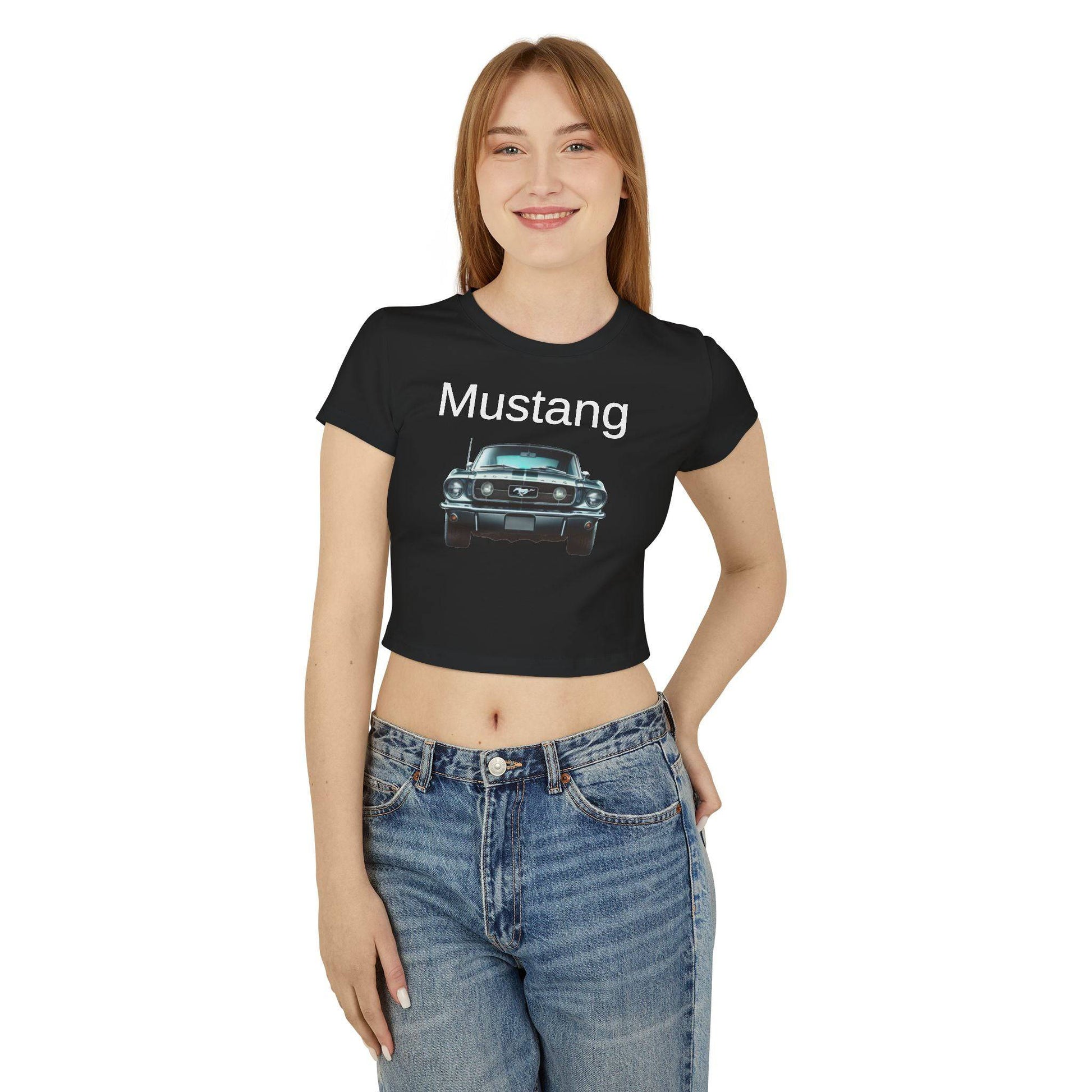 Mustang, Women's Baby Tee